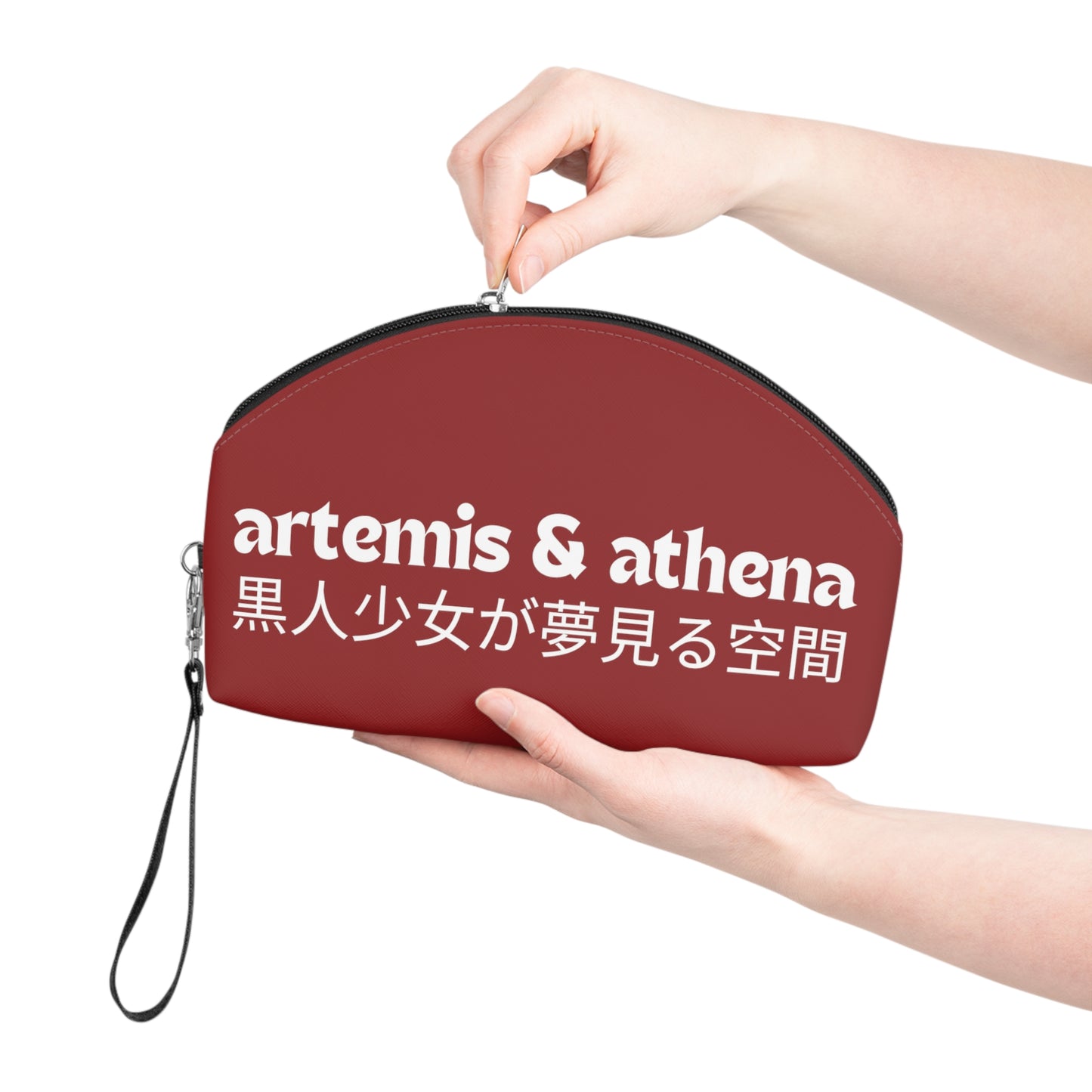 Artemis & Athena Kanji Characters Makeup Bag