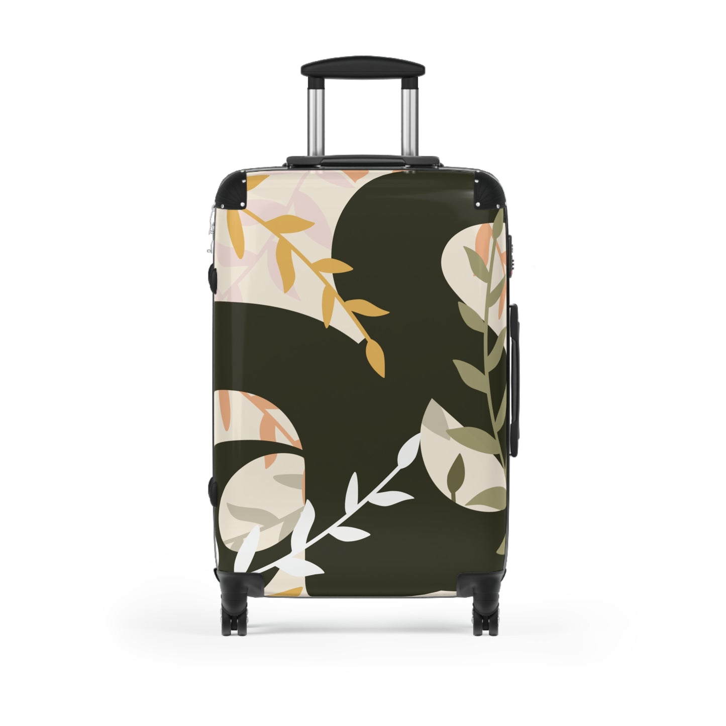 Artemis & Athena Circular Logo Suitcase in "Ivy"