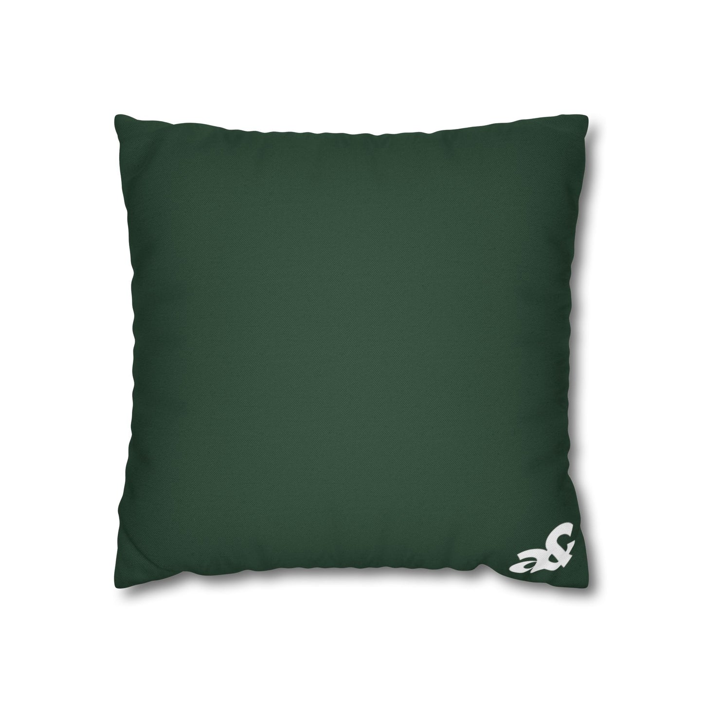 Artemis & Athena Emerald Minimalist Logo Pillowcase