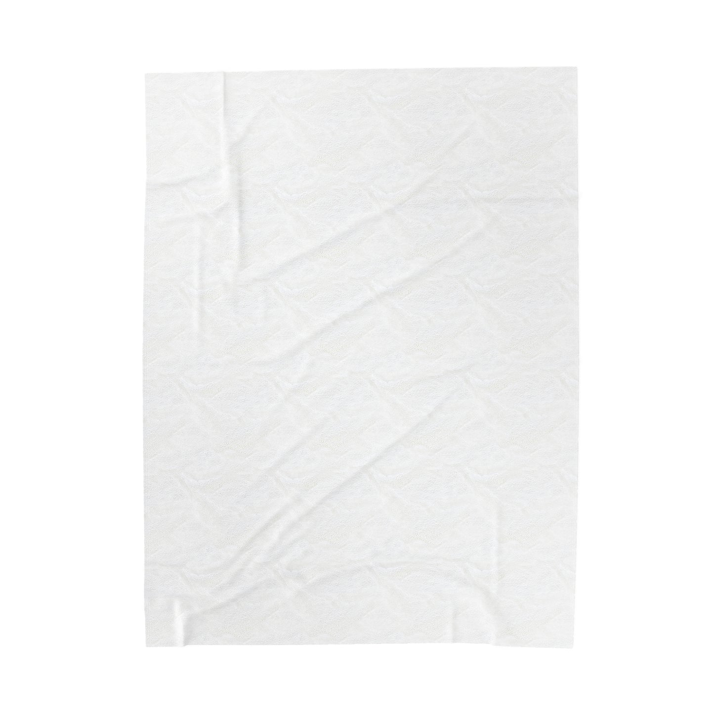 Velveteen Plush Blanket in "Rough Draft"