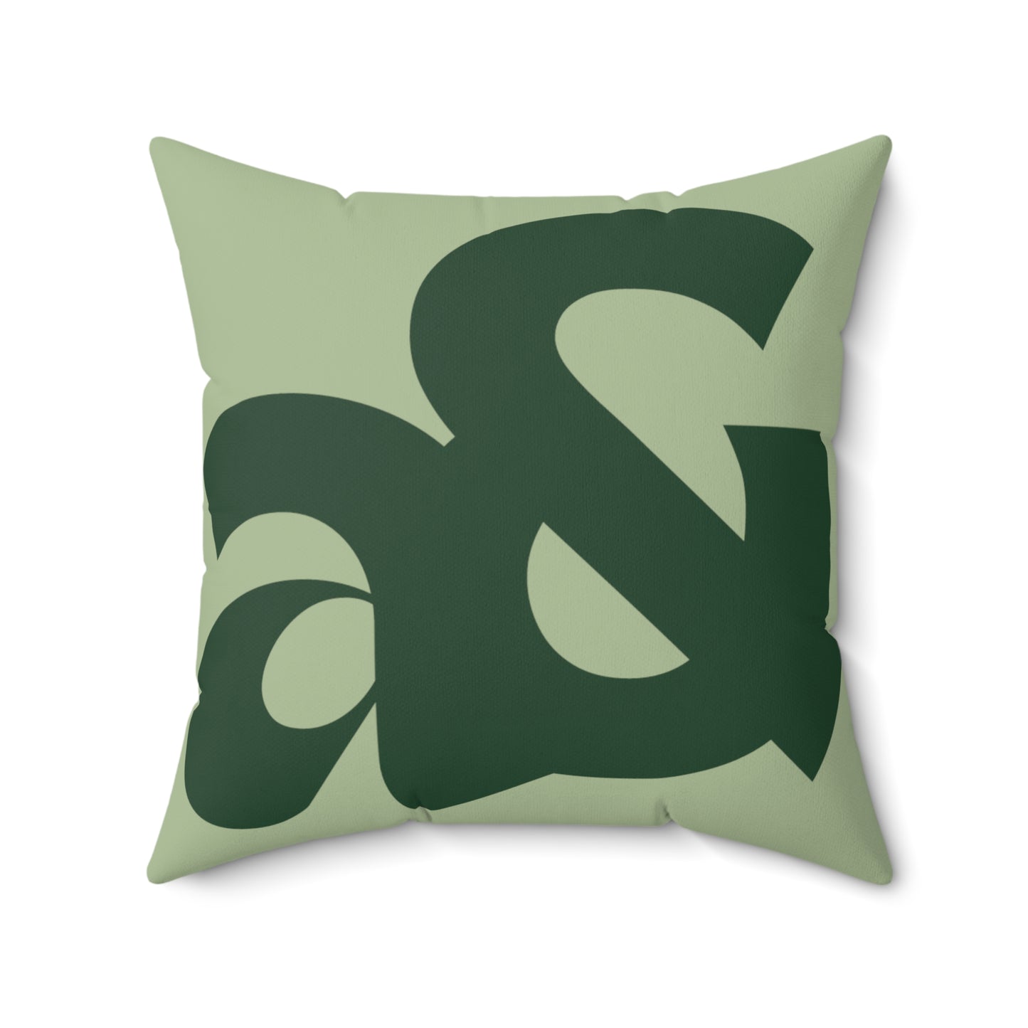 The Everything Madison Collection Emerald & Sage Logo Pillow