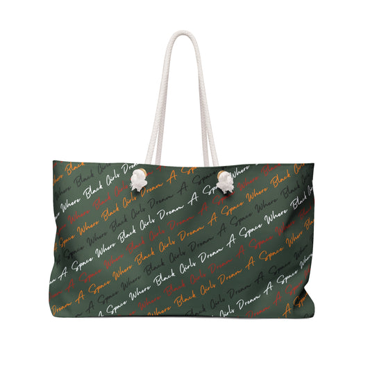 Signature Weekender Bag in BHM Green