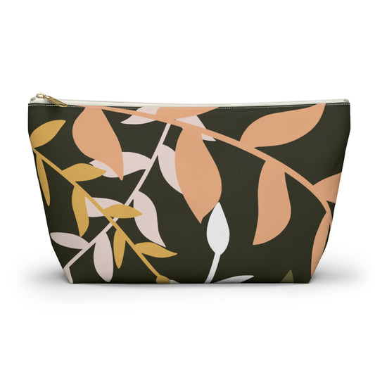 Artemis & Athena Accessory Pouch w T-bottom in “Ivy”