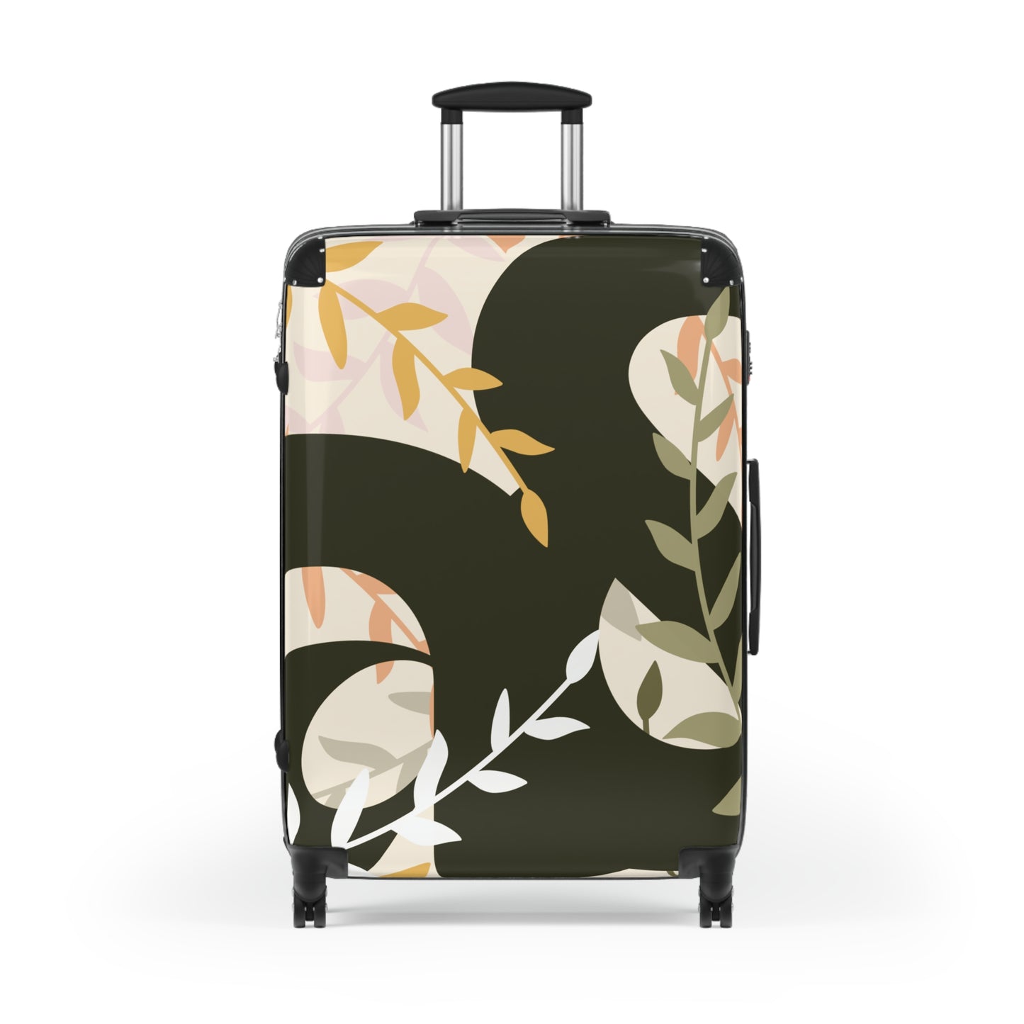 Artemis & Athena Circular Logo Suitcase in "Ivy"