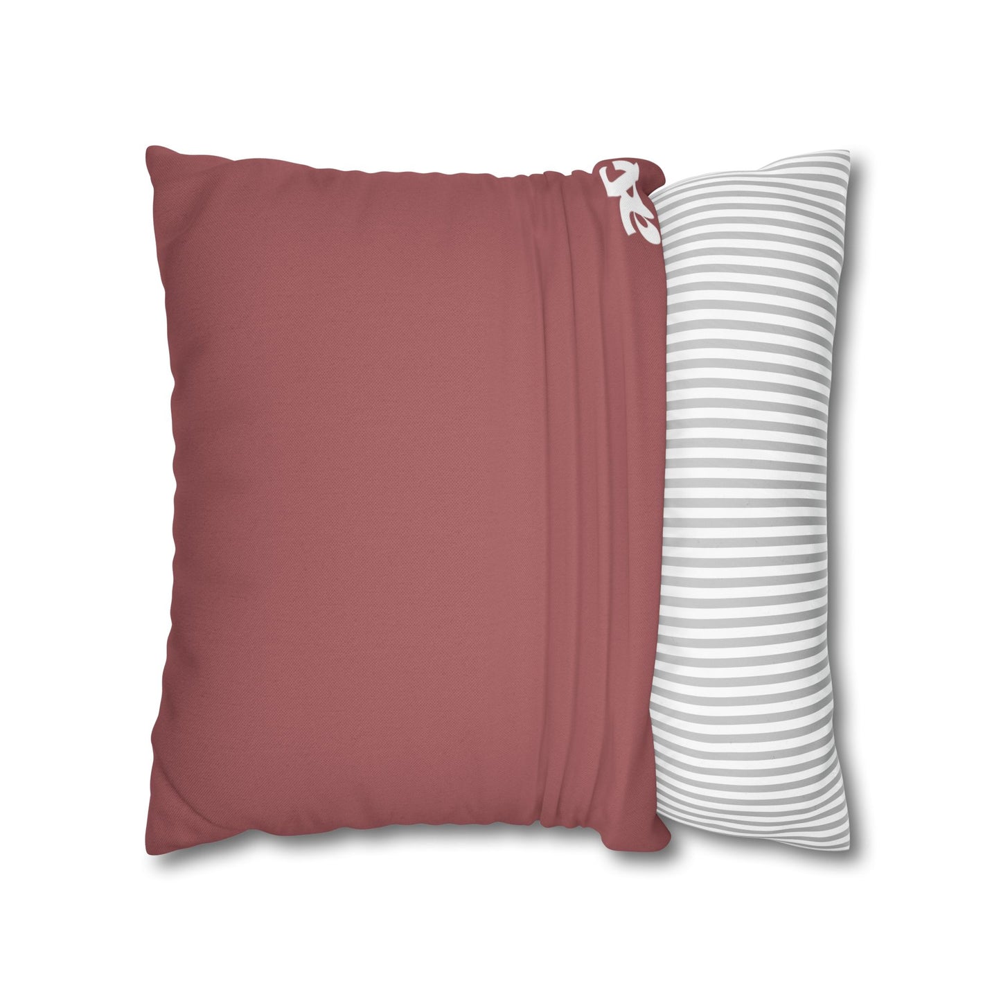 Artemis & Athena Mauve Minimalist Logo Pillowcase