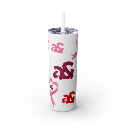 Simply LaShane Minimalist Logo Ribbon Tumbler, 20oz