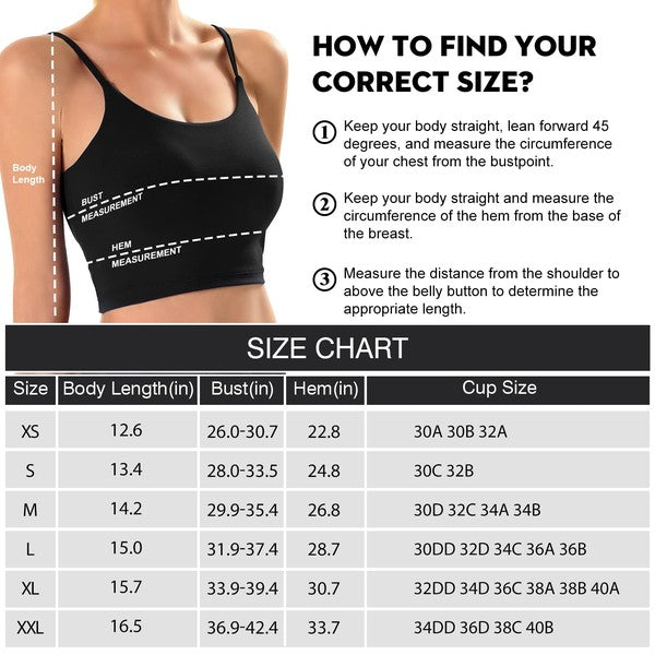 Sports Bras for Women Crop Tank Tops Camisole Yoga