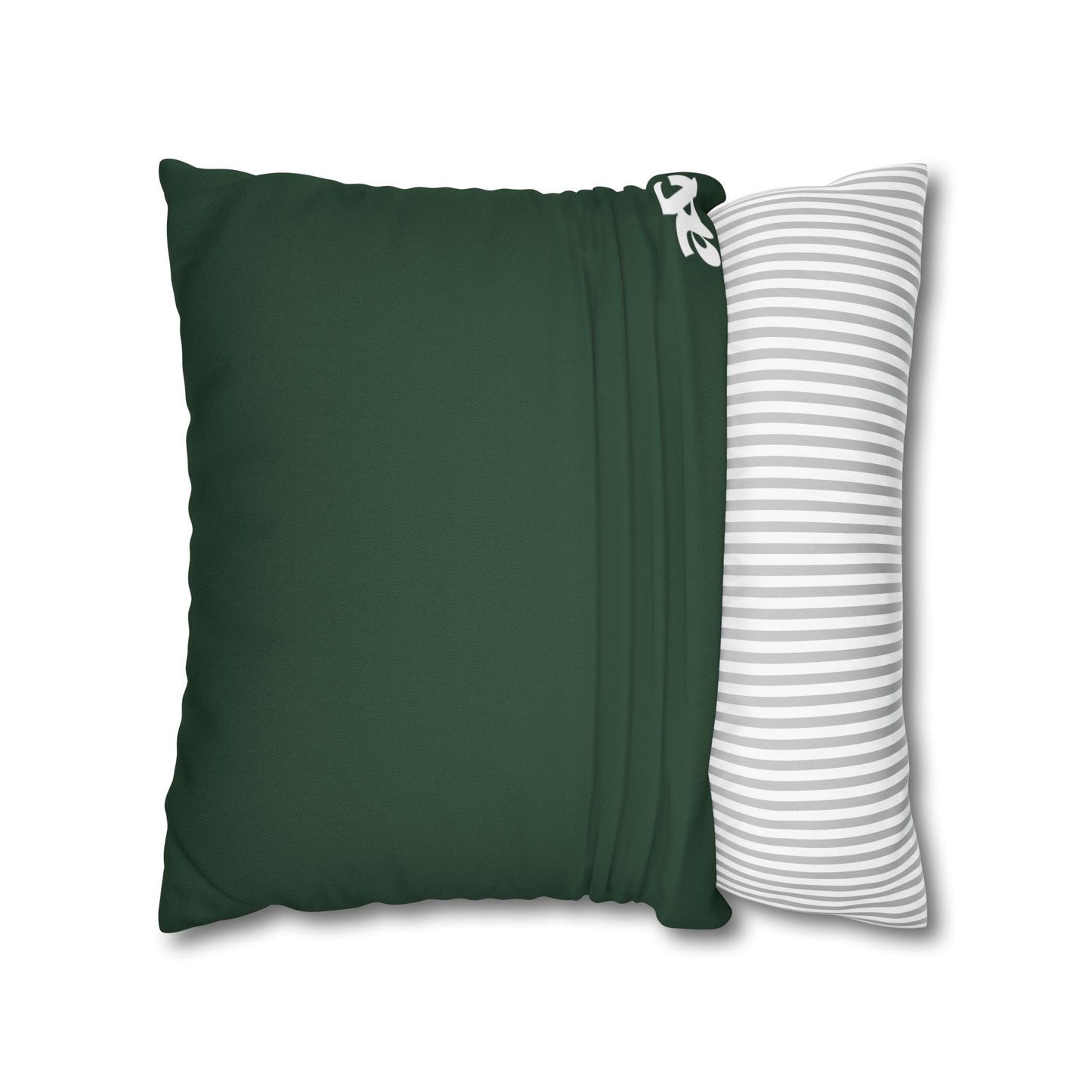 Artemis & Athena Emerald Minimalist Logo Pillowcase