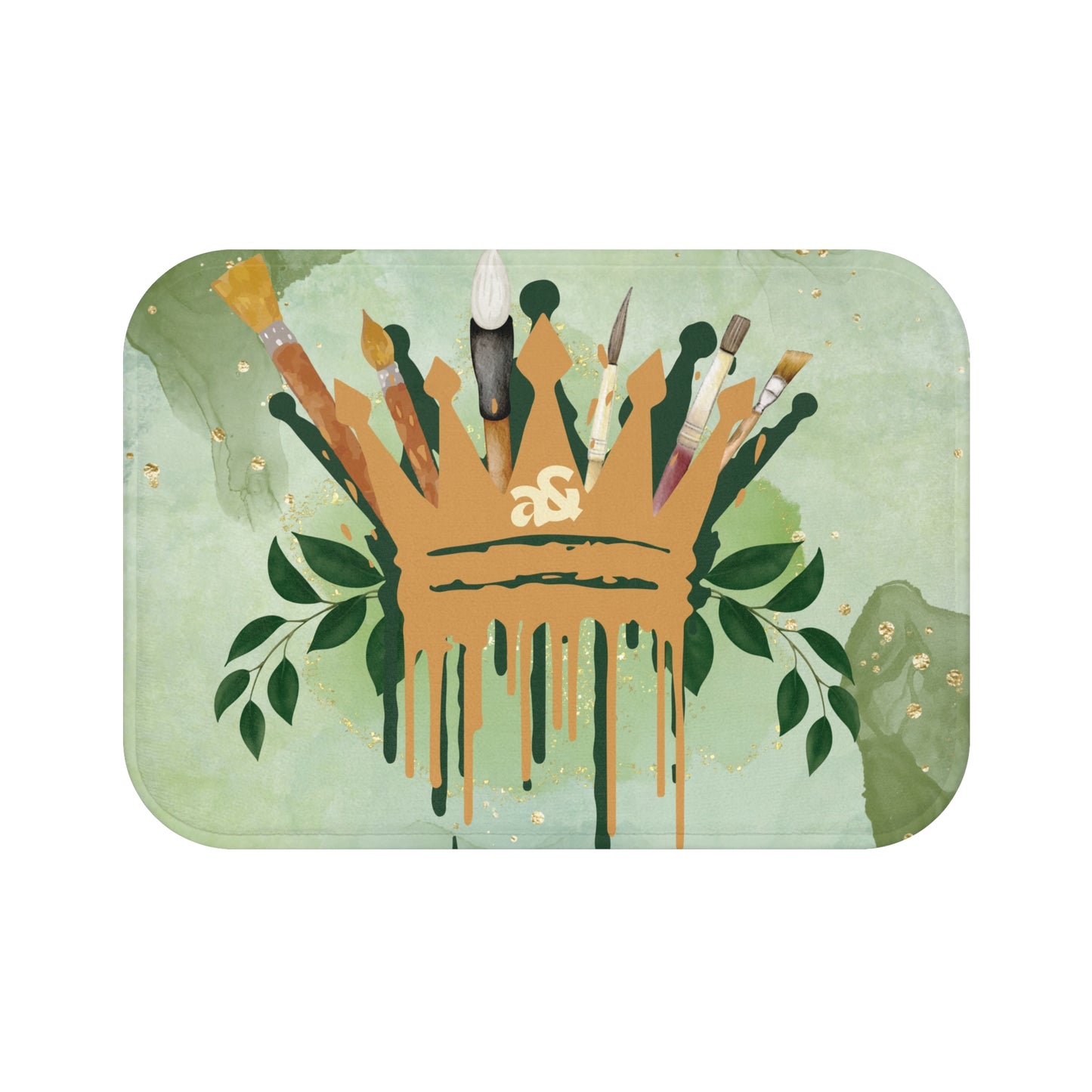 Artemis & Athena Crown Bath Mat