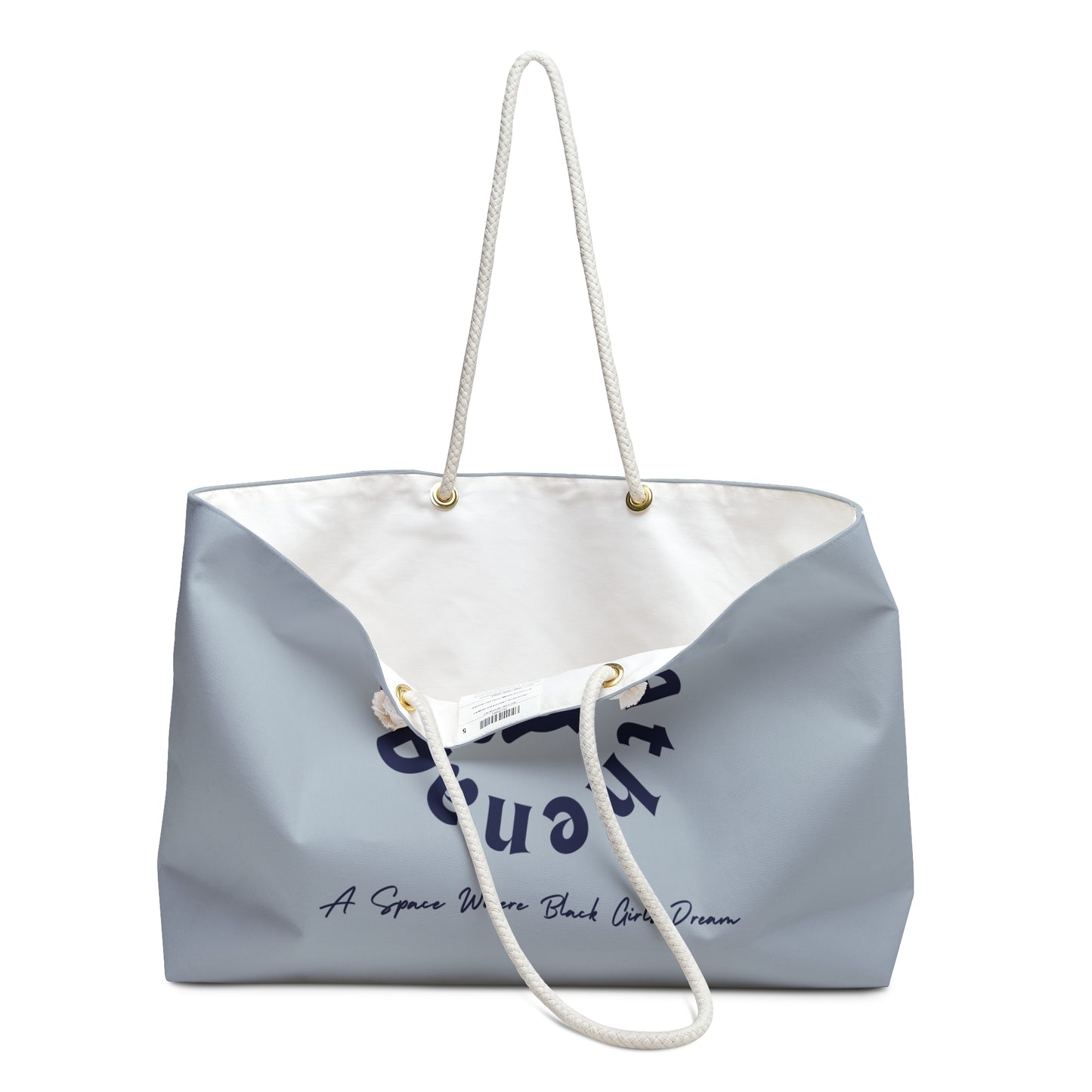 Circular Logo Weekender Bag in Varsity Blue