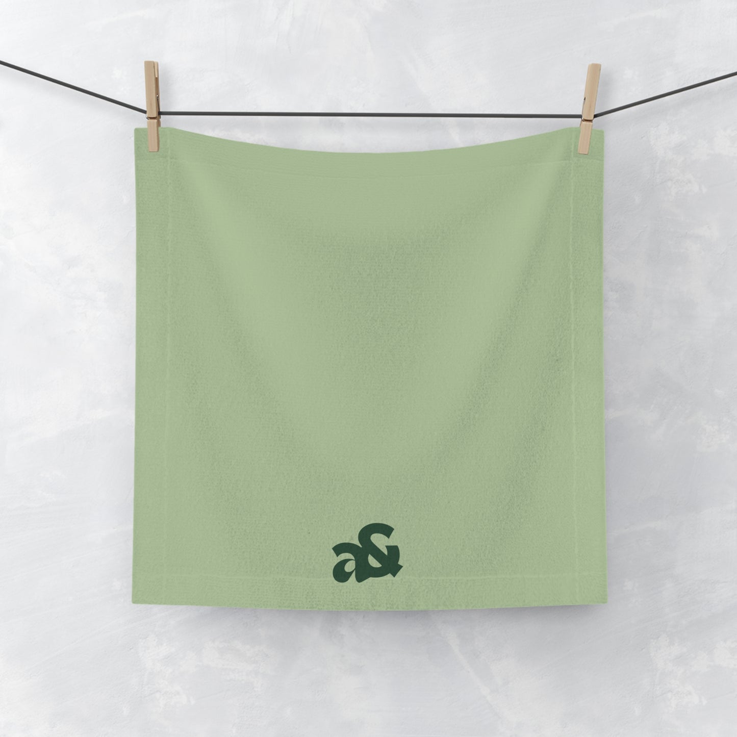 The Everything Madison Collection Sage Face Towel