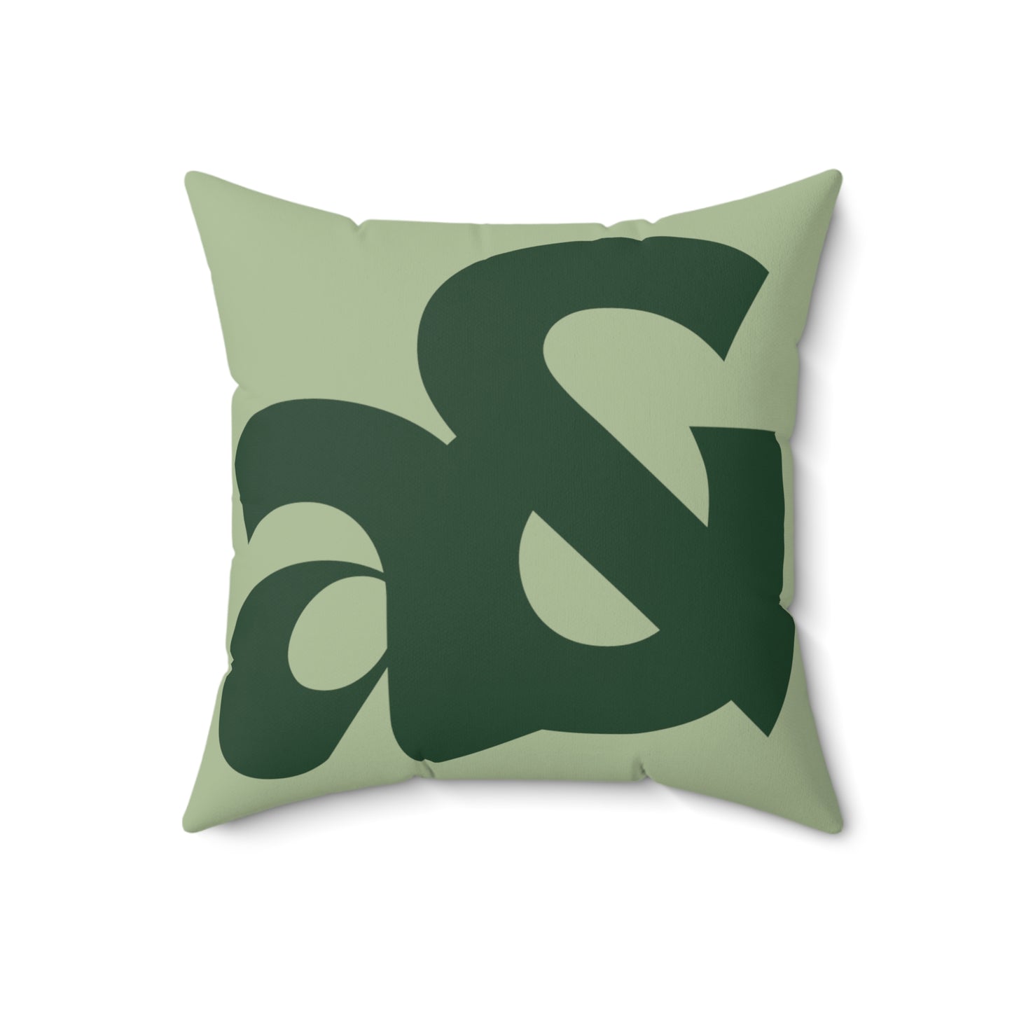 The Everything Madison Collection Emerald & Sage Logo Pillow