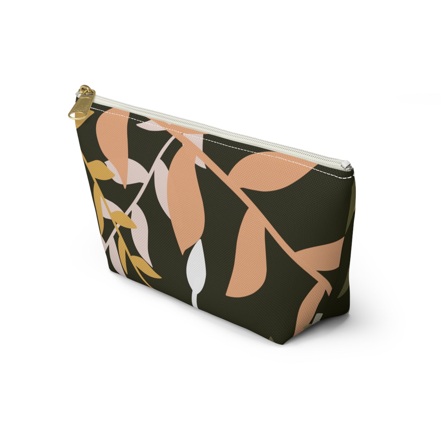 Artemis & Athena Accessory Pouch w T-bottom in “Ivy”