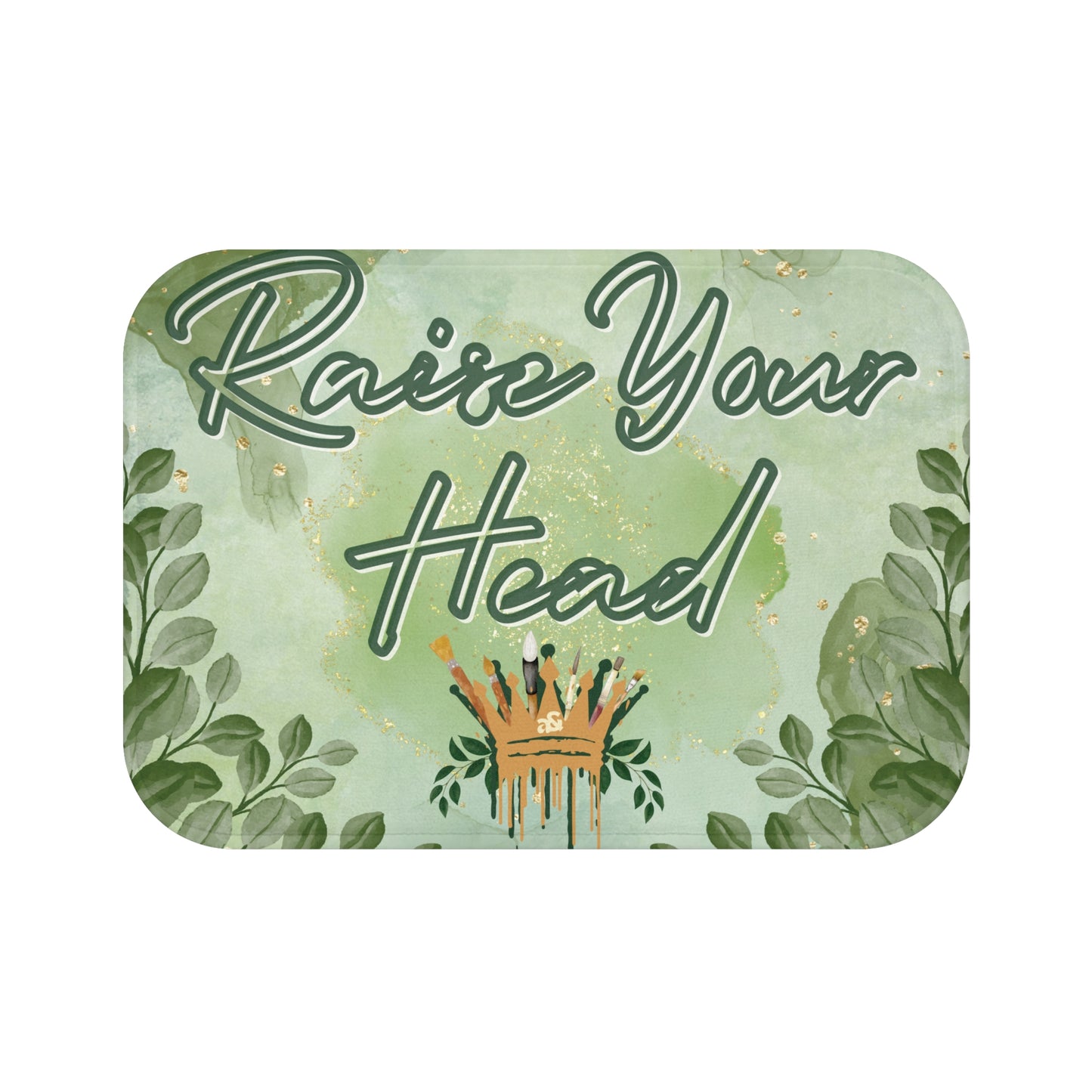 Artemis & Athena "Raise Your Head" Crown Bath Mat