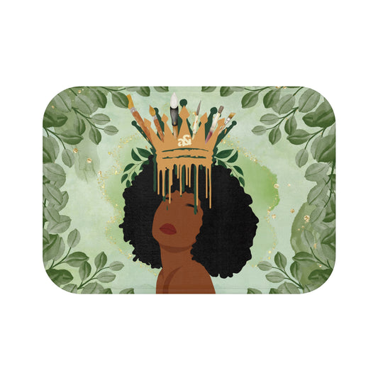 Artemis & Athena Crowned Woman Bath Mat