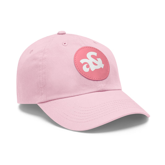 Artemis & Athena Not Your Dad's Leather Patch Hat