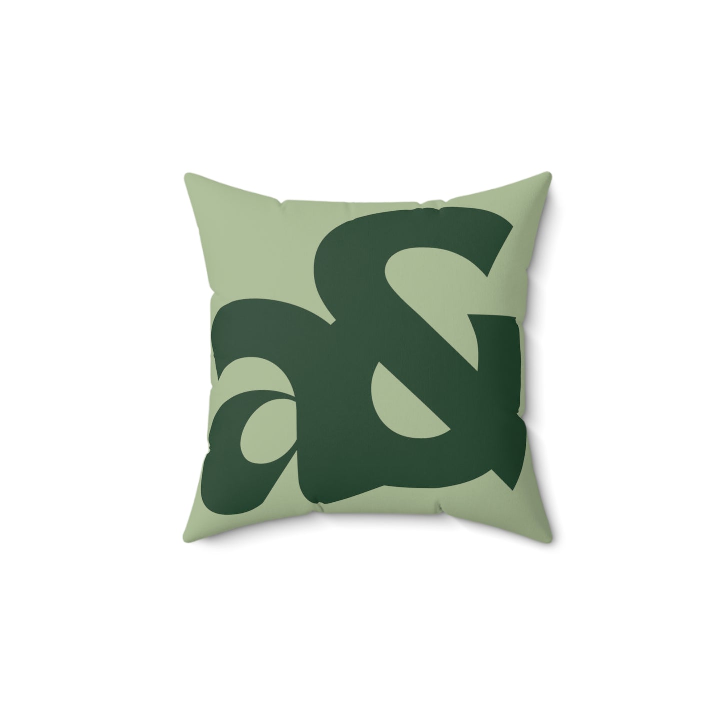 The Everything Madison Collection Emerald & Sage Logo Pillow