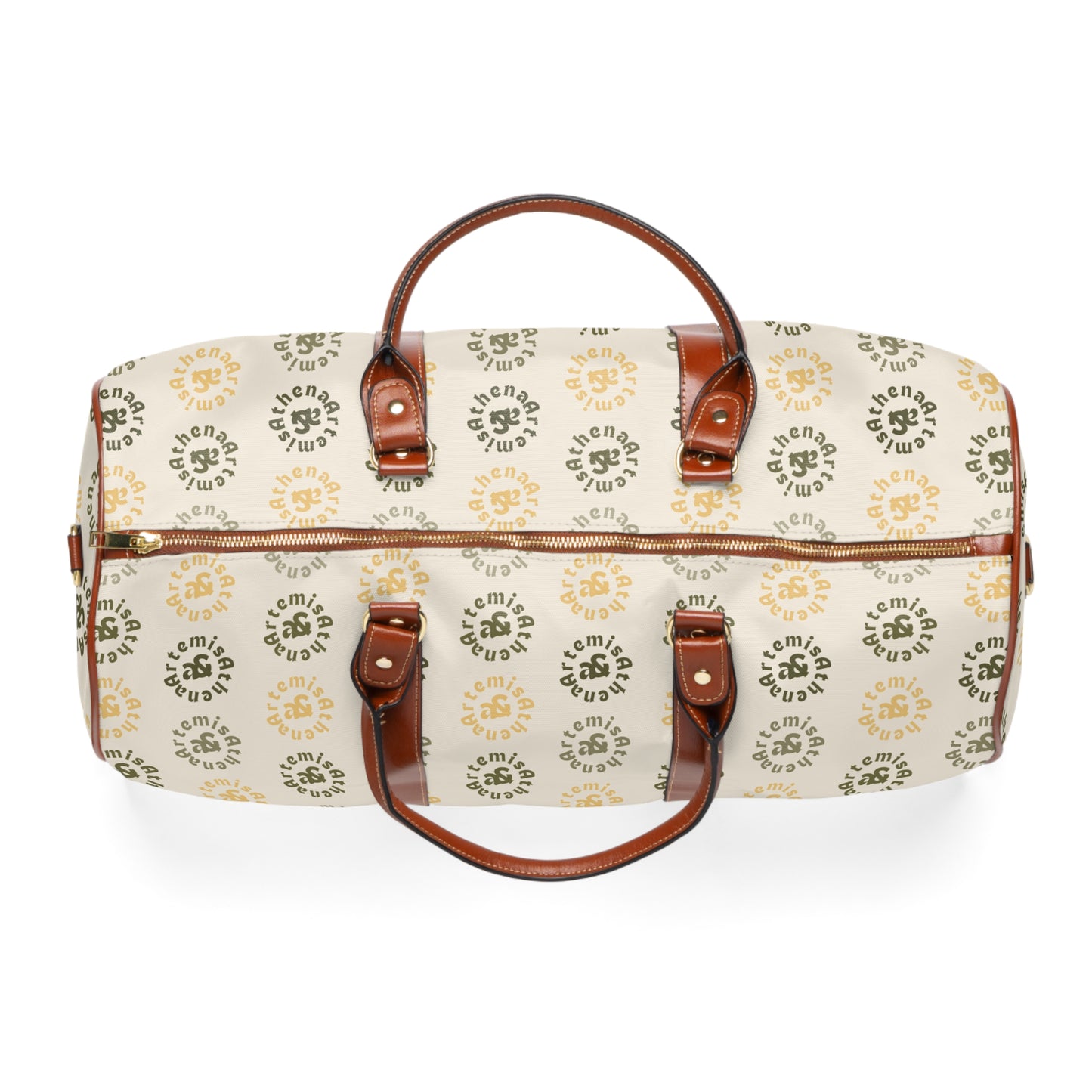 Artemis & Athena Waterproof Travel Bag in “Khaki Dreamer”