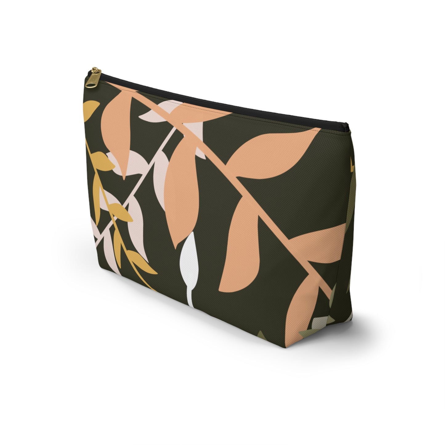 Artemis & Athena Accessory Pouch w T-bottom in “Ivy”