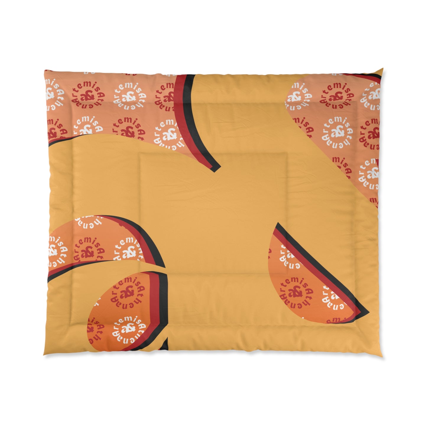 Orange Creamsicle Collection Comforter in Fuego Pop