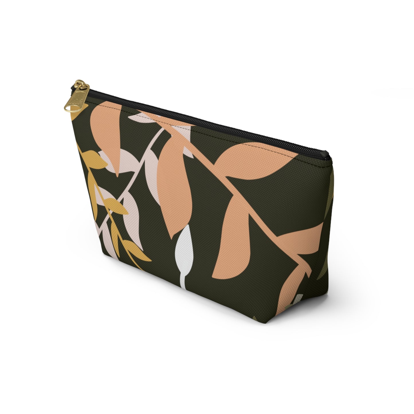 Artemis & Athena Accessory Pouch w T-bottom in “Ivy”