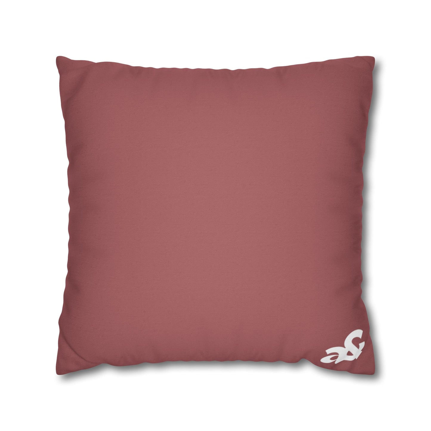 Artemis & Athena Mauve Minimalist Logo Pillowcase