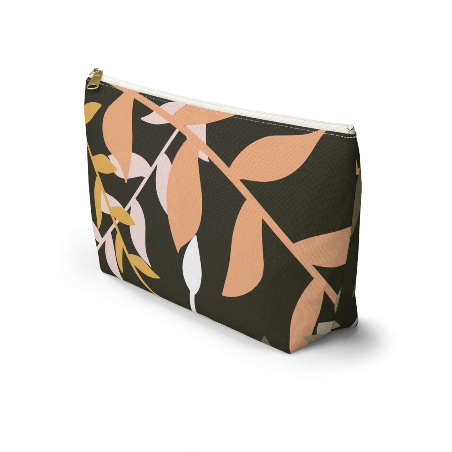 Artemis & Athena Accessory Pouch w T-bottom in “Ivy”