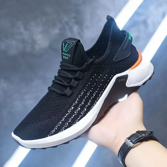 Breathable Lightweight Color Block Sneakers
