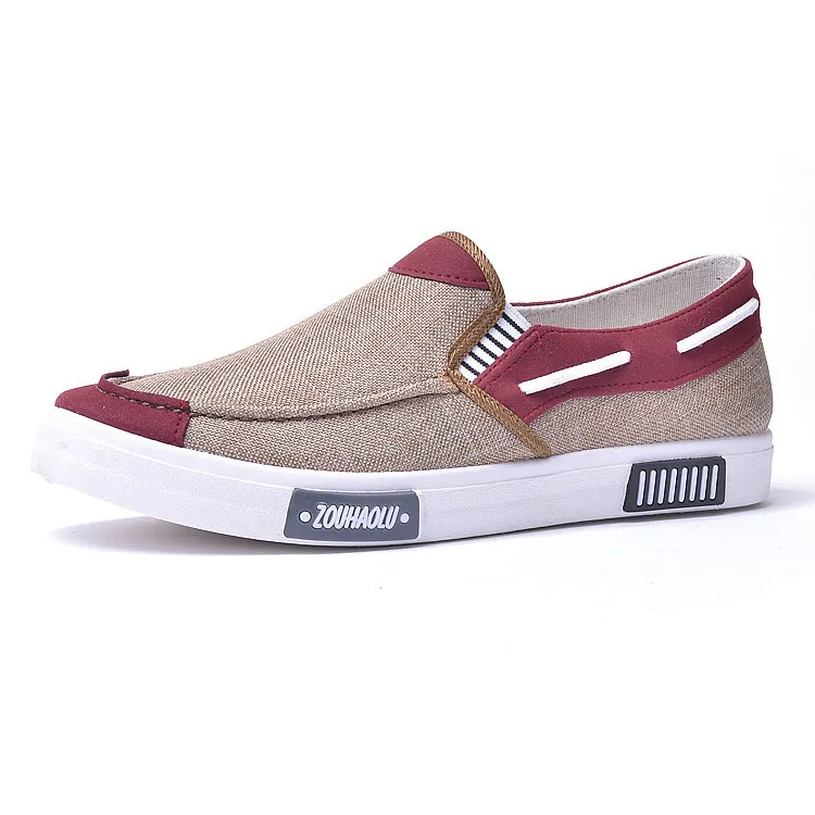 Men Fashion Color Blocking Patchwork Breathable Loafers in "Sunday"